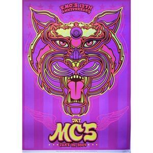 Mc5 Silkscreen Todd Slater LE Signed 2004 Original